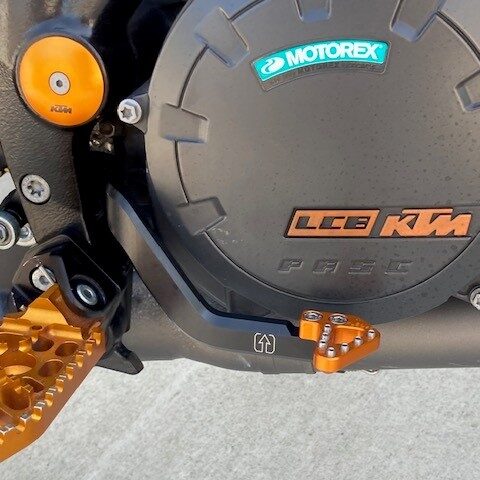 CLEAN SPEED BRAKE PEDAL, KTM 1090 1190 1290 SUPER ADVENTURE UPGRADED BRAKE PEDAL BLACK