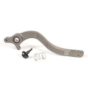 CLEAN SPEED BRAKE PEDAL, 2017+ KTM HUSKY GASGAS 250 300 2STROKE, TUNGSTEN_ISO